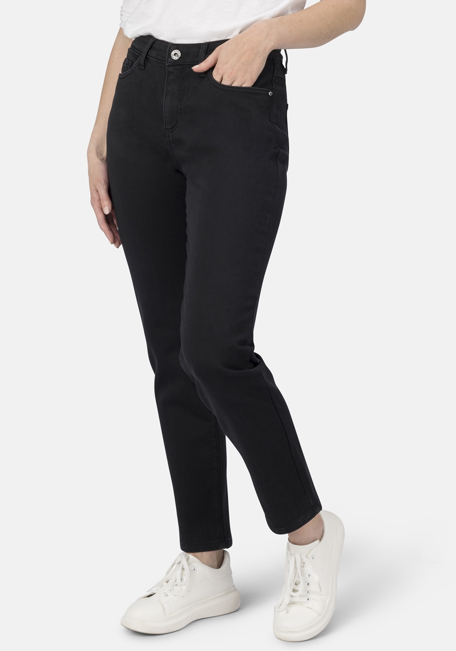 Stooker Jeans Zermatt THERMO schwarz "straight fit" 